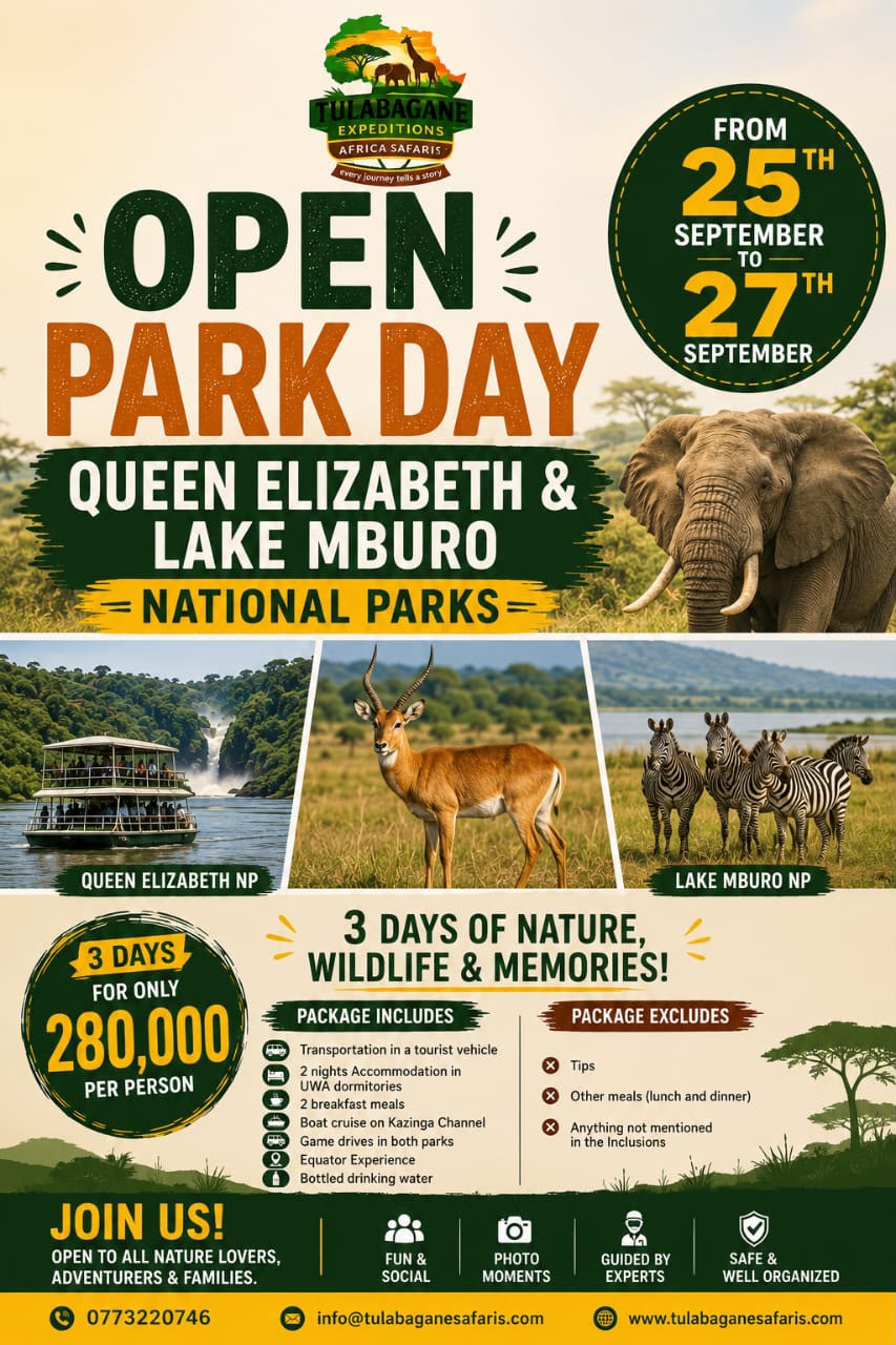Open Park Day — Queen Elizabeth & Lake Mburo National Parks